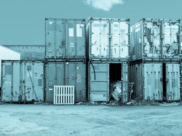 Shipping containers — Stock Photo, Image