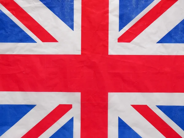 Vlag onder Britse vlag — Stockfoto