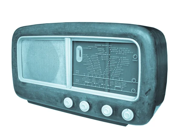 Old AM radio tuner — Stok Foto