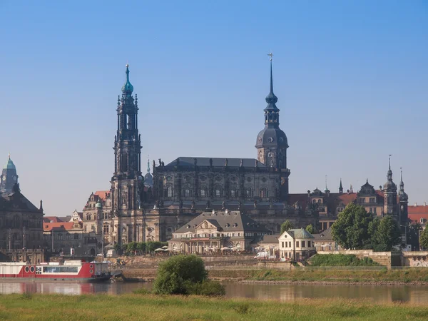 Хофкирхе, Дрезден — стоковое фото