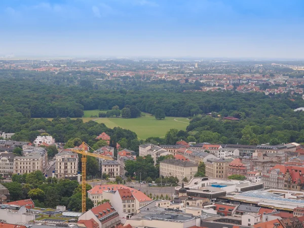 Leipzig Flygfoto — Stockfoto