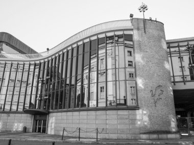 siyah-beyaz teatro regio Kraliyet Tiyatrosu, Torino