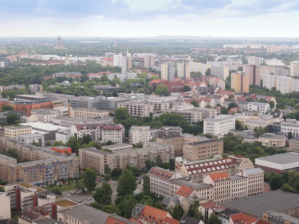 Leipzig vista aérea — Fotografia de Stock