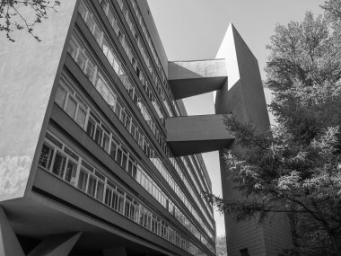 Berlin siyah-beyaz hansaviertel