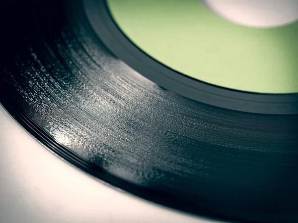 Retro look Grabación vinilo — Foto de Stock