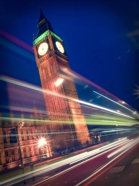 Look retrò Big Ben — Foto Stock