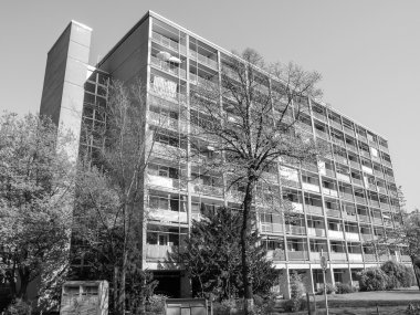 Berlin siyah-beyaz hansaviertel