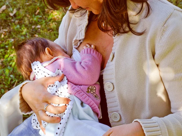 Breastfeeding — Stock Photo, Image