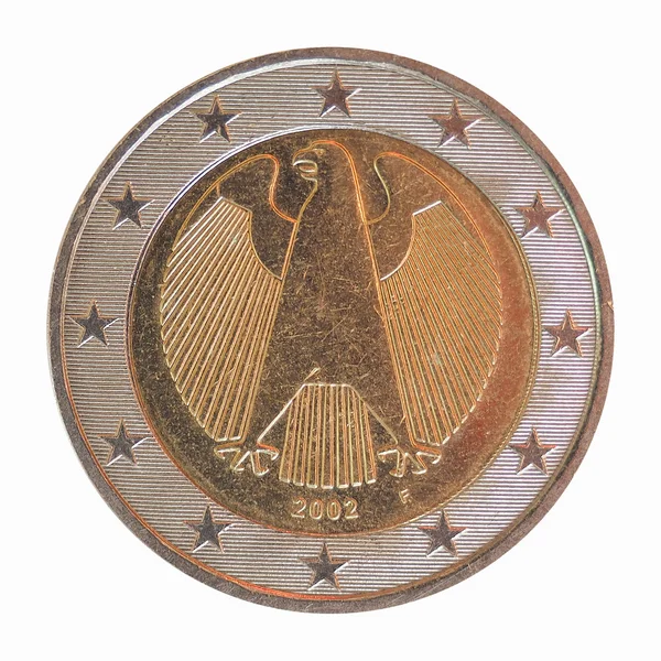 Monnaie Euro Allemande — Photo