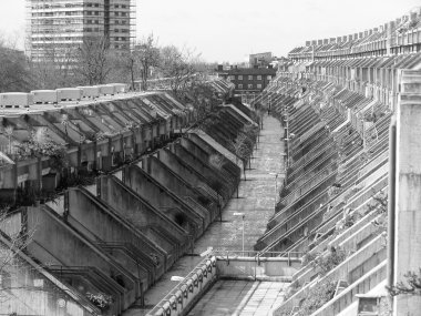 siyah-beyaz alexandra road Londra