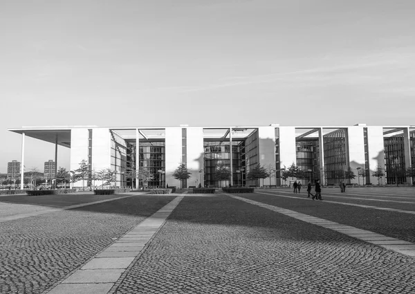 Banda delle Bundes Berlino in bianco e nero — Foto Stock