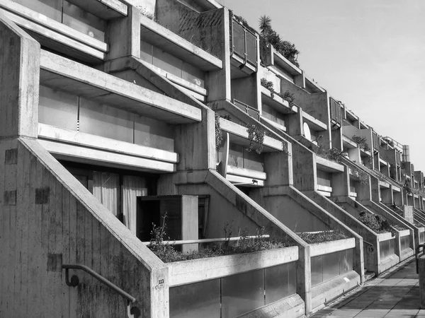 Schwarz-weiße Alexanderstraße in London — Stockfoto