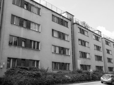 siyah-beyaz siedlung siemensstadt