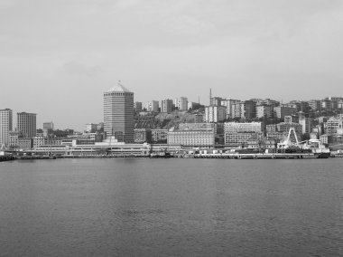 siyah-beyaz porto vecchio eski liman Cenova