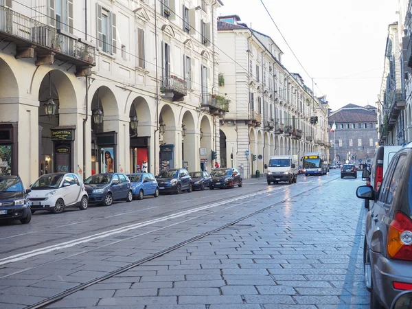 Über po-turin — Stockfoto