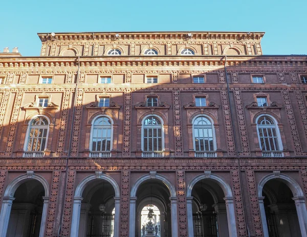 Palazzo Carignano Turim — Fotografia de Stock