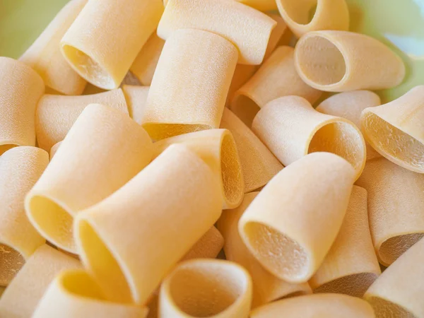 Paccheri makarna — Stok fotoğraf