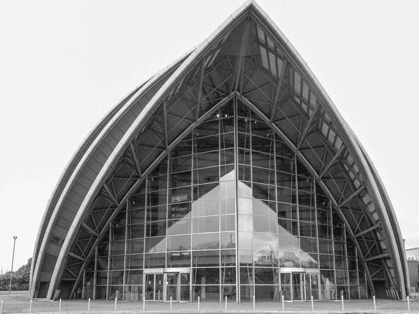 Centro de Exposiciones y Conferencias Escocés Blanco y Negro —  Fotos de Stock