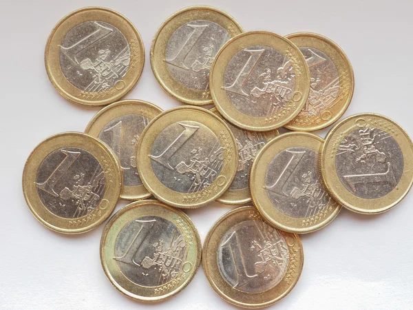 Euro coins — Stock Photo, Image