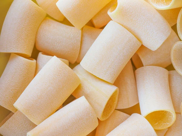 Pasta Paccheri — Foto de Stock