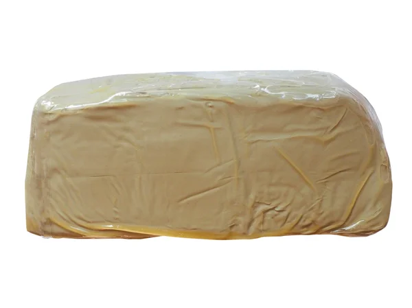 Pasta adesiva isolata su bianco — Foto Stock