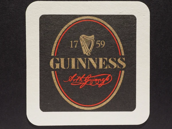 Beermat drink coaster — Stock Photo, Image