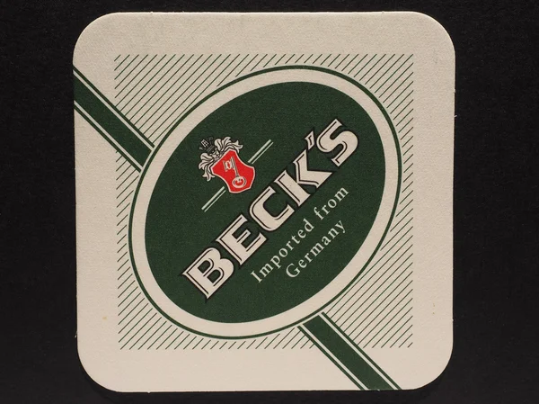 Beermat drink coaster — Stock Photo, Image