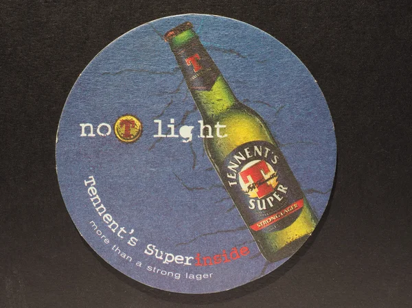 Beermat drink coaster — Stock Photo, Image