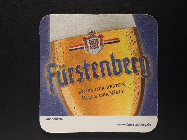 Bierviltje drinken achtbaan — Stockfoto