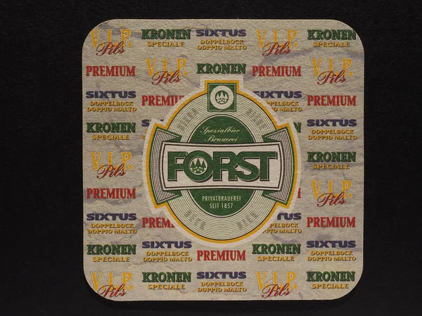 Beermat drink coaster — Stock Photo, Image