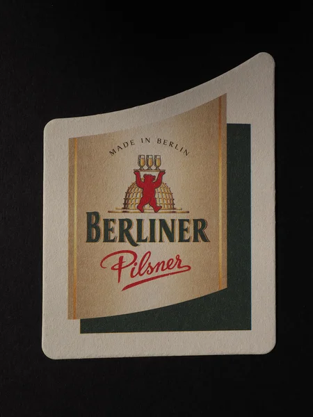 Montanha-russa bebida beermat — Fotografia de Stock