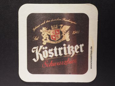 Beermat içki coaster
