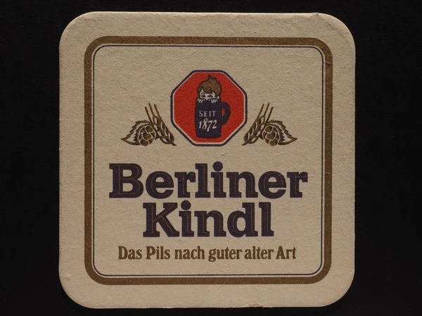 Beermat drink-och dalbana — Stockfoto