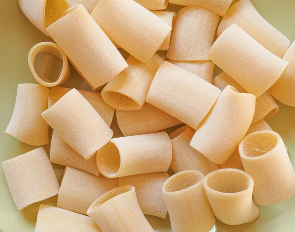 Pasta Paccheri — Foto de Stock