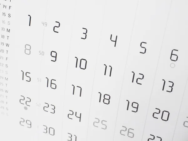 Page calendrier — Photo