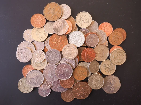 Pfund Sterling-Münze — Stockfoto