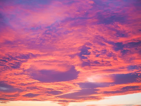 Red sky at sundown — Stock Photo, Image