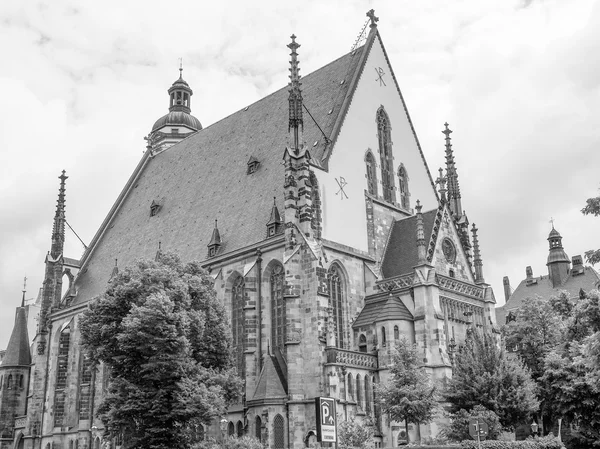 Thomaskirche 莱比锡 — 图库照片