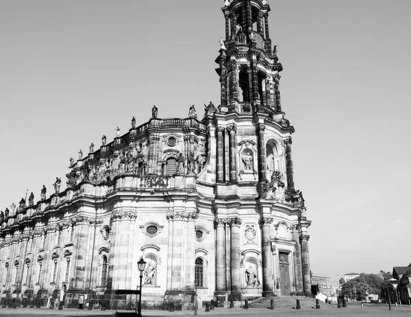 Drezno hofkirche — Zdjęcie stockowe