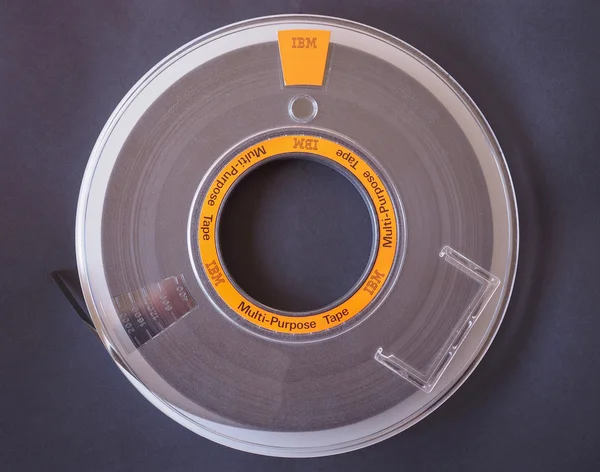 IBM reel tape — Stock Photo, Image