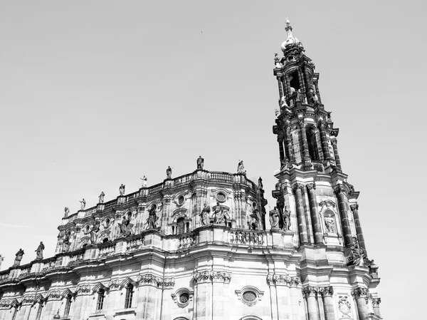 Dresden Hofkirche — Stockfoto