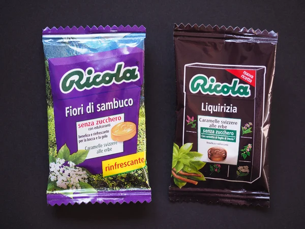 Ricola herbal sweets — Stock Photo, Image