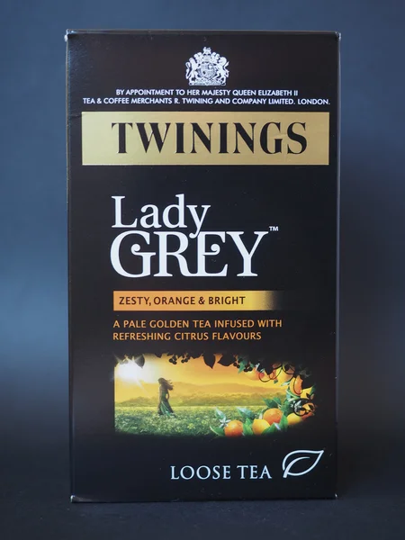 Bayan Grey Twinings çay — Stok fotoğraf