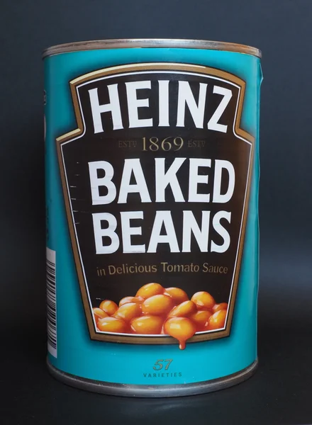 Heinz poparty fasoli — Zdjęcie stockowe