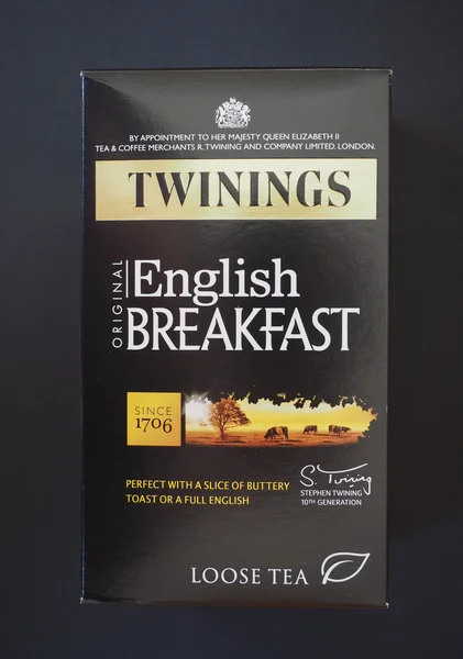 Eglish frukost Twinings te — Stockfoto