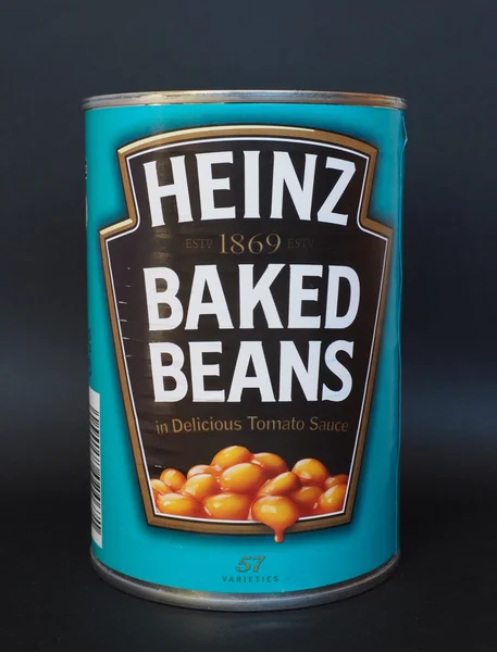 Heinz poparty fasoli — Zdjęcie stockowe