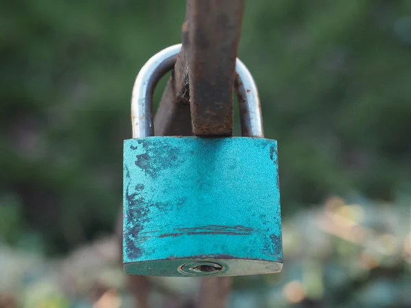 Liefde vergrendelen — Stockfoto