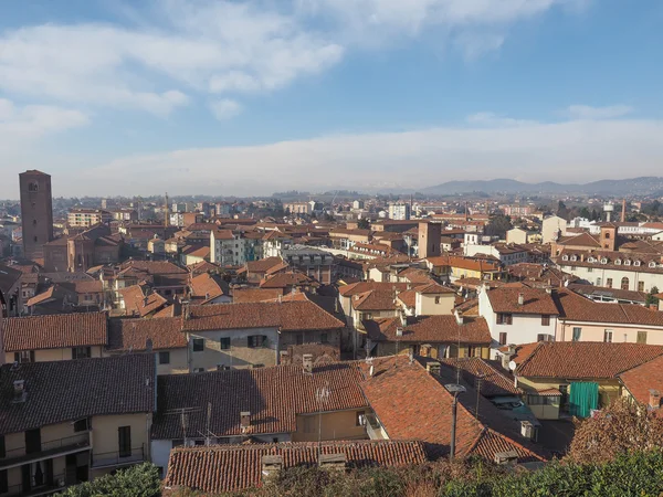 Letecký pohled na Chieri — Stock fotografie