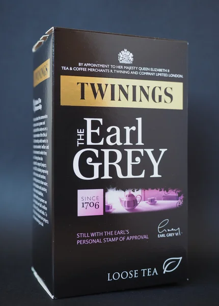 Chá de gêmeos cinza earl — Fotografia de Stock