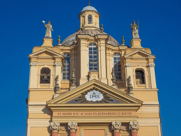 Chiesa di San Bernardino che significa San Bernardino a Chieri — Foto Stock